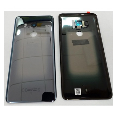 HTC U11 Plus tapa trasera transparente negra