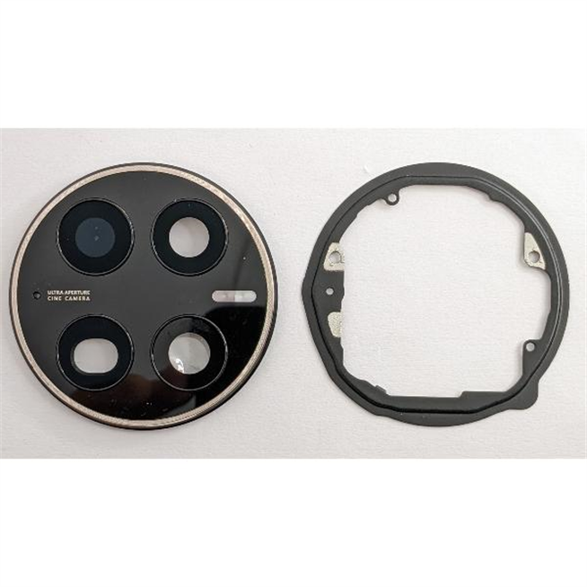 Cubierta camara negra para Huawei Mate 50 Pro mas cristal camara calidad premium