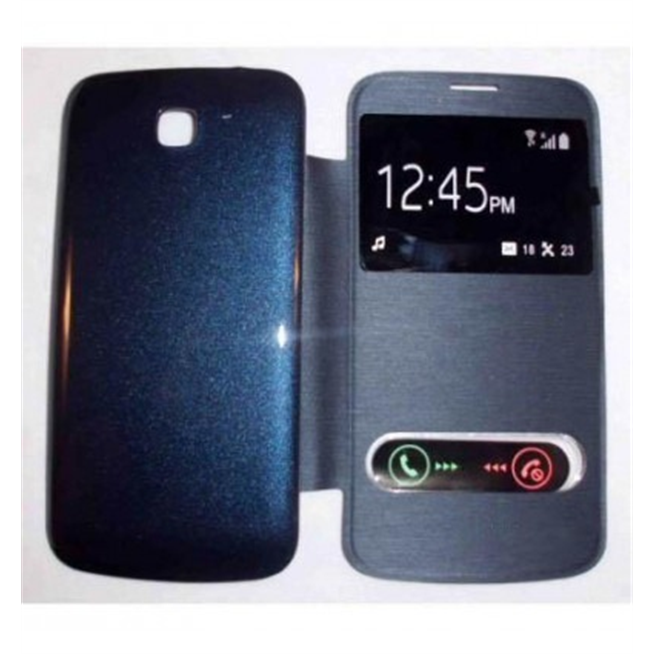 Funda Inteligente S-VIEW Cover Azul Marino Huawei Ascend Y60