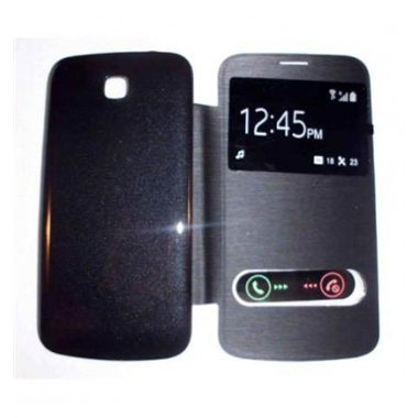 Funda Inteligente S-VIEW Cover Negro Huawei Ascend Y600