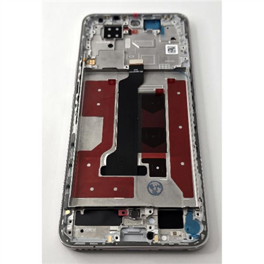 Pantalla lcd para Huawei Honor 200 5G mas tactil negro con marco rosa compatible TFT