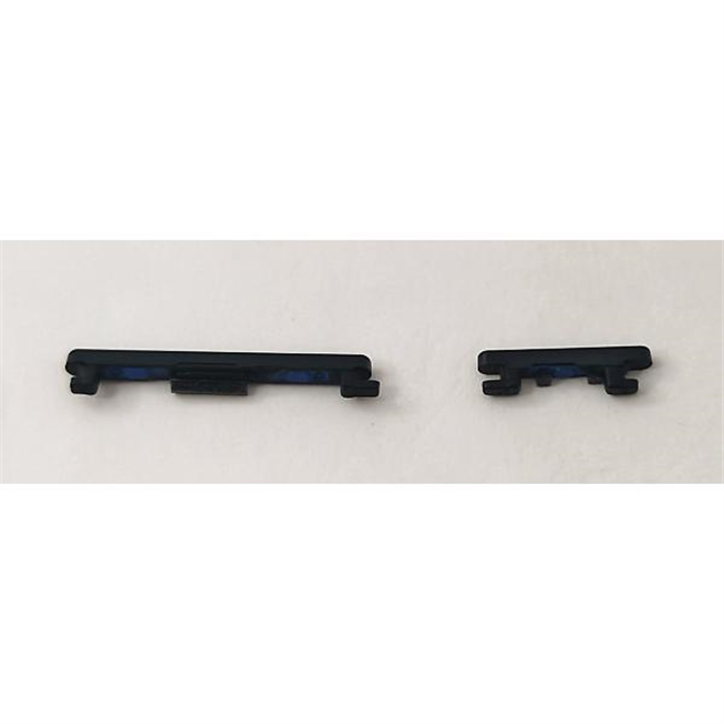 Set de 2 botones laterales negros para Honor 200 5G calidad premium