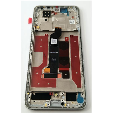 Pantalla lcd para Huawei Honor 200 5G mas tactil negro con marco plata calidad premium