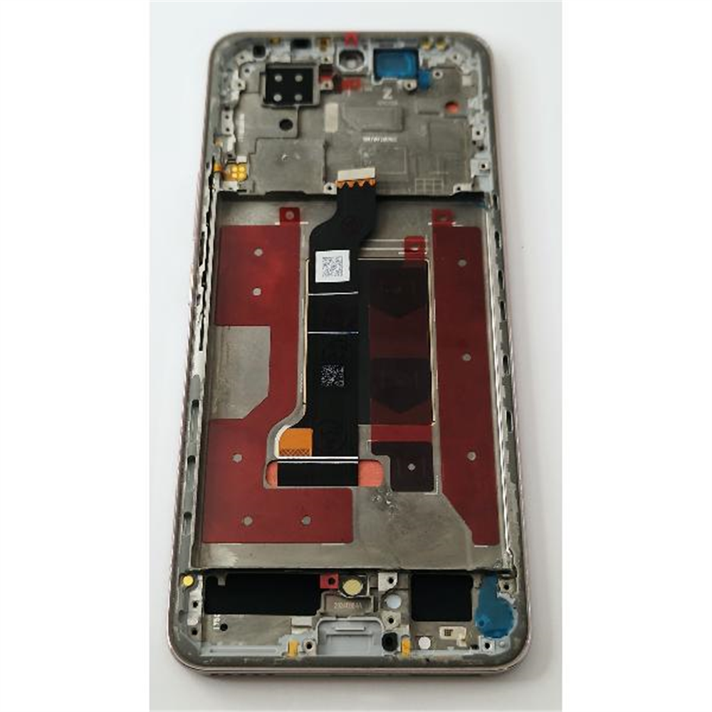 Pantalla lcd para Huawei Honor 200 5G mas tactil negro con marco rosa calidad premium