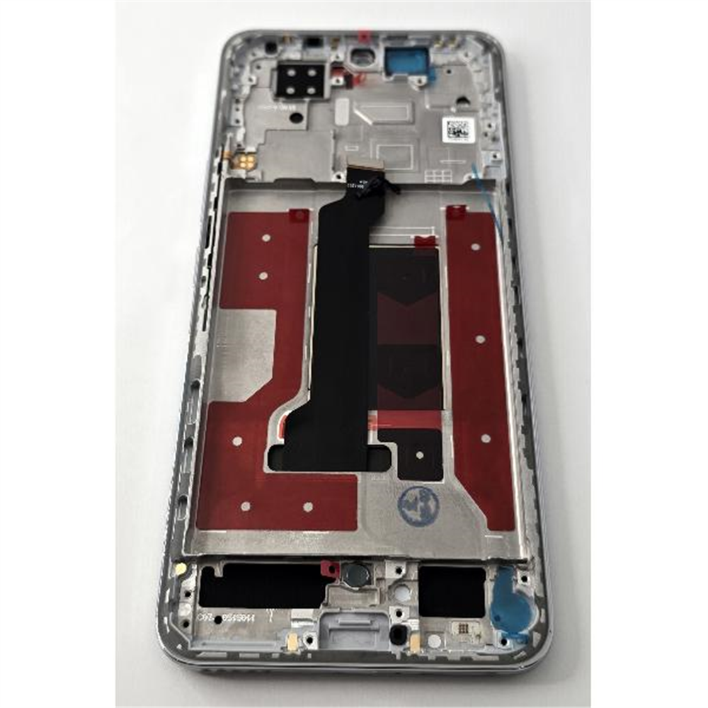 Pantalla lcd para Huawei Honor 200 5G mas tactil negro con marco blanco compatible TFT