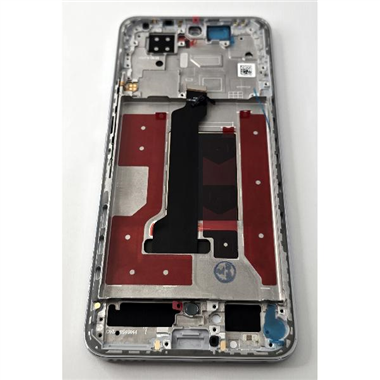 Pantalla lcd para Huawei Honor 200 5G mas tactil negro con marco blanco compatible TFT
