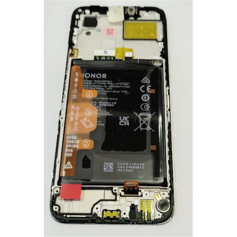 Pantalla lcd para Huawei Honor 70 Lite con bateria mas tactil negro 0235AFJJ Service Pack