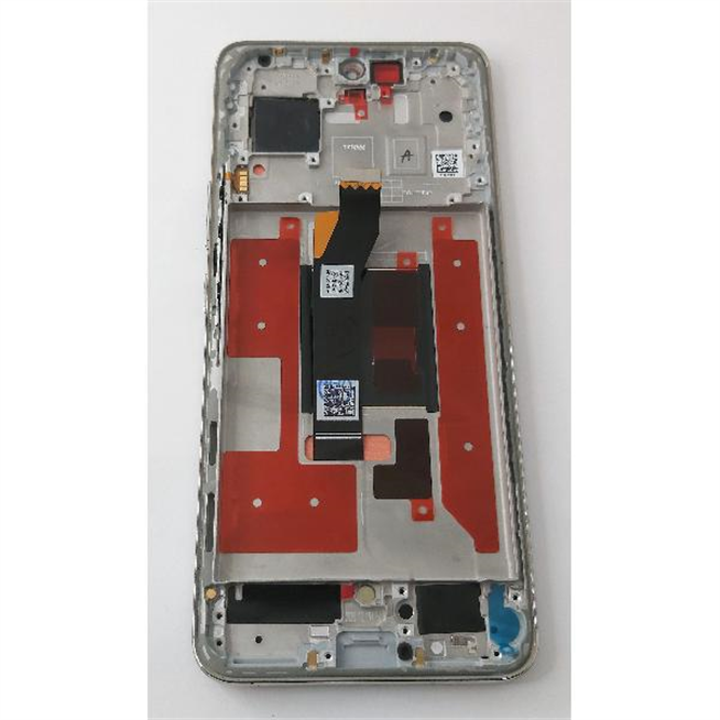 Pantalla lcd para Huawei Honor 90 5G mas tactil negro mas marco plata calidad premium