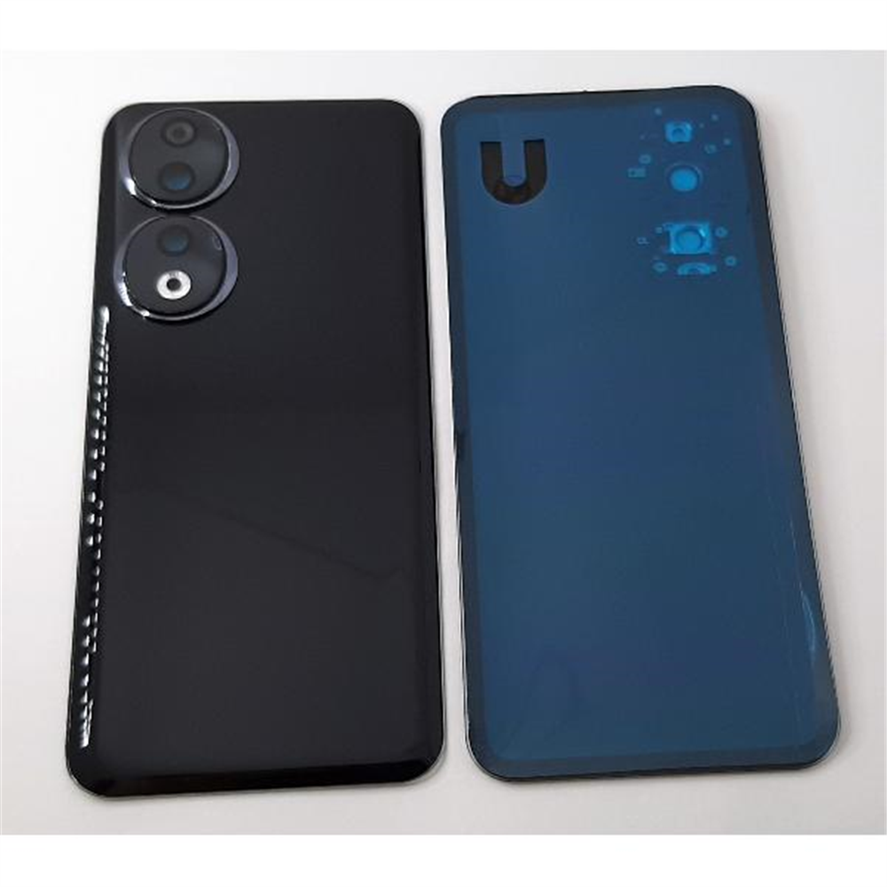 Tapa trasera o tapa bateria negra para Honor 90 5G mas cubierta camara