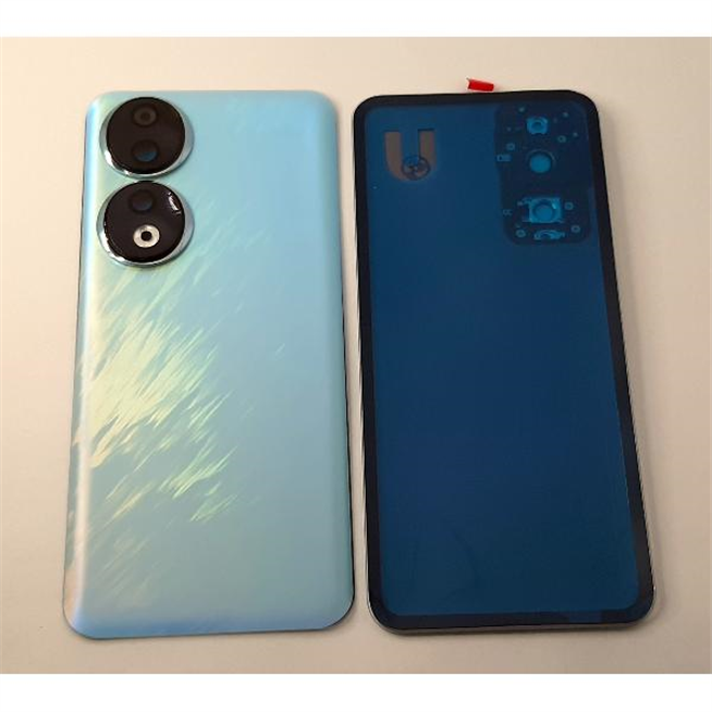 Tapa trasera o tapa bateria azul para Honor 90 5G mas cubierta camara