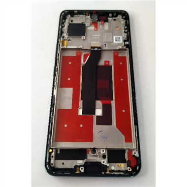 Pantalla lcd para Huawei Honor 90 5G mas tactil negro con marco verde compatible TFT