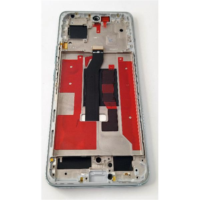 Pantalla lcd para Huawei Honor 90 5G mas tactil negro con marco azul compatible TFT