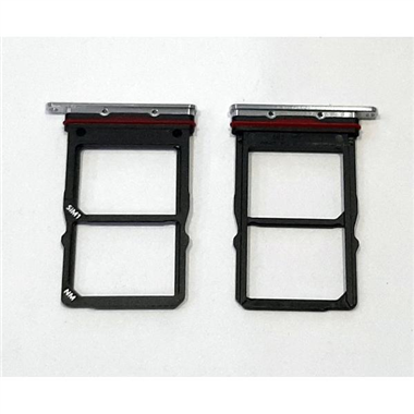 Soporte o bandeja Dual SIM plata para Huawei P50 Pocket calidad premium