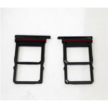 Soporte o bandeja Dual SIM negra para Huawei P50 Pocket calidad premium