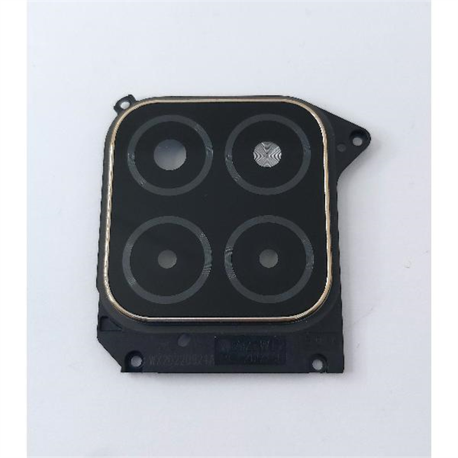 Lente de camara para Huawei Honor X6 con marco negro calidad premium