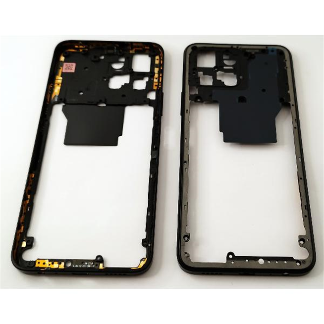 Carcasa o marco central negro para Honor X6 calidad premium