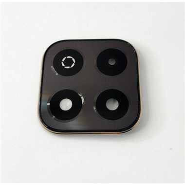 Cristal de camara para Huawei Honor X6B con marco negro calidad premium