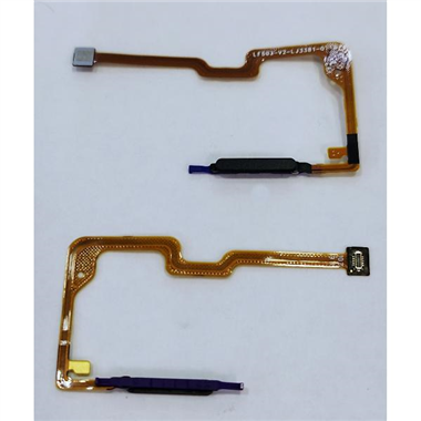 Flex sensor de huella negro para Huawei Honor X6B calidad premium
