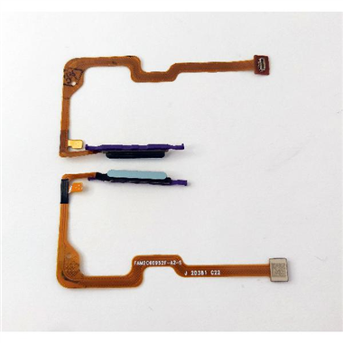 Boton home azul claro para Huawei Honor X7B calidad premium
