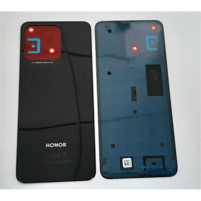 Tapa trasera o tapa bateria negra para Huawei Honor X8 5G 9707AAAM Service Pack