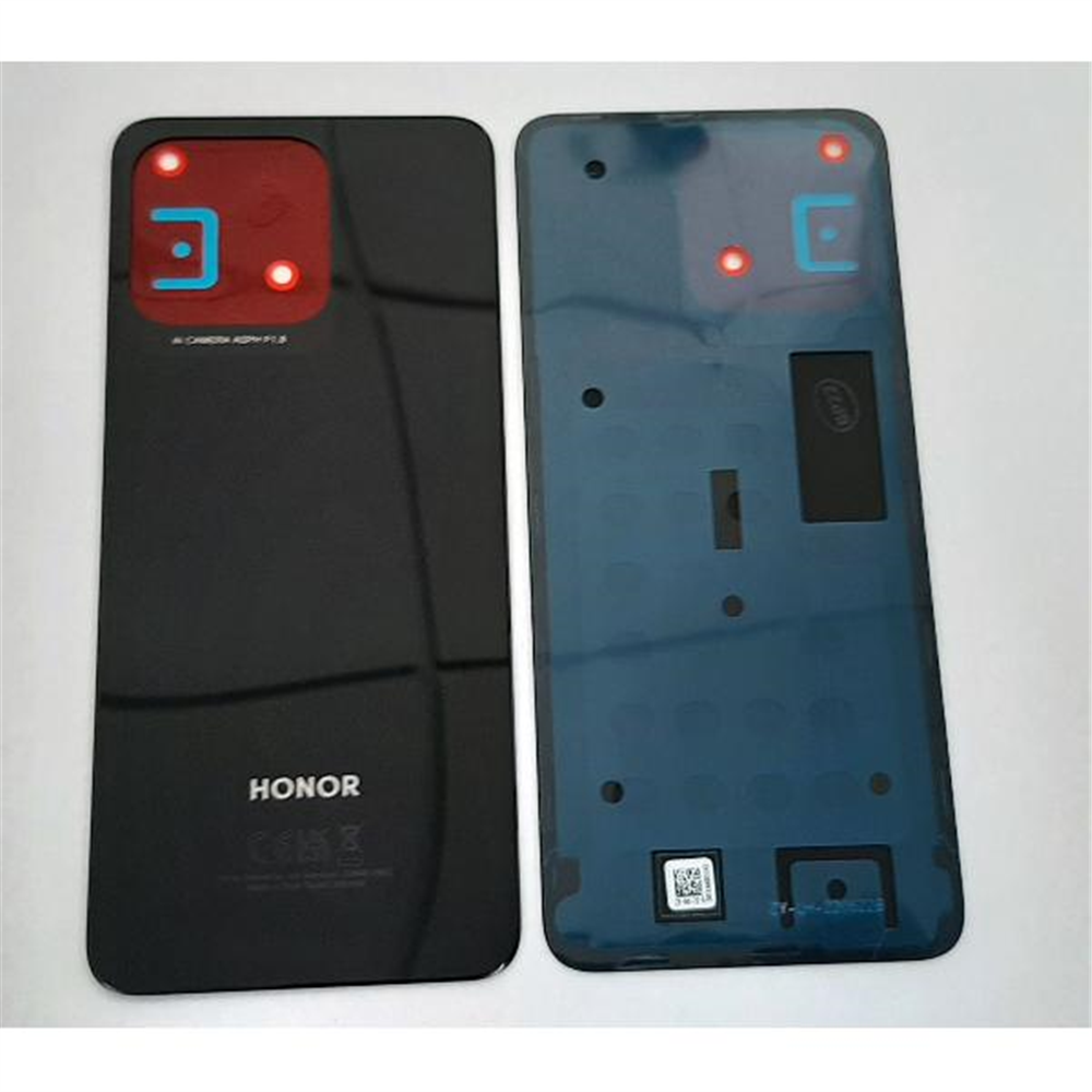Tapa trasera o tapa bateria negra para Huawei Honor X8 5G 9707AAAM Service Pack