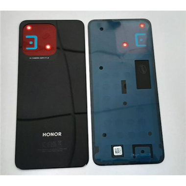 Tapa trasera o tapa bateria negra para Huawei Honor X8 5G 9707AAAM Service Pack