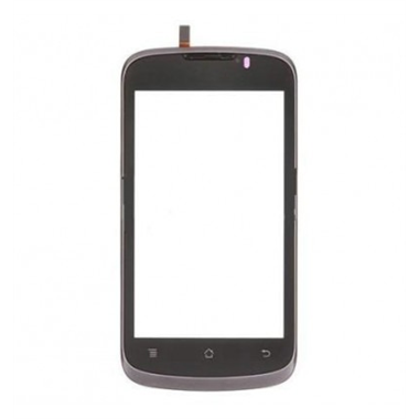 Huawei Ascend G300 U8818 U8815 U8812 Táctil negro + Marco gris premium
