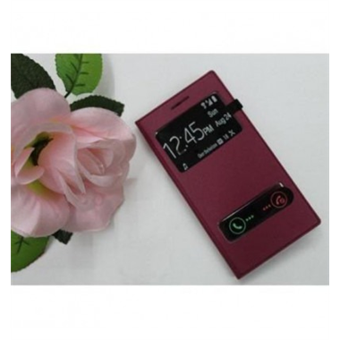 Funda Inteligente S-VIEW Cover Huawei G6 rojo-granate