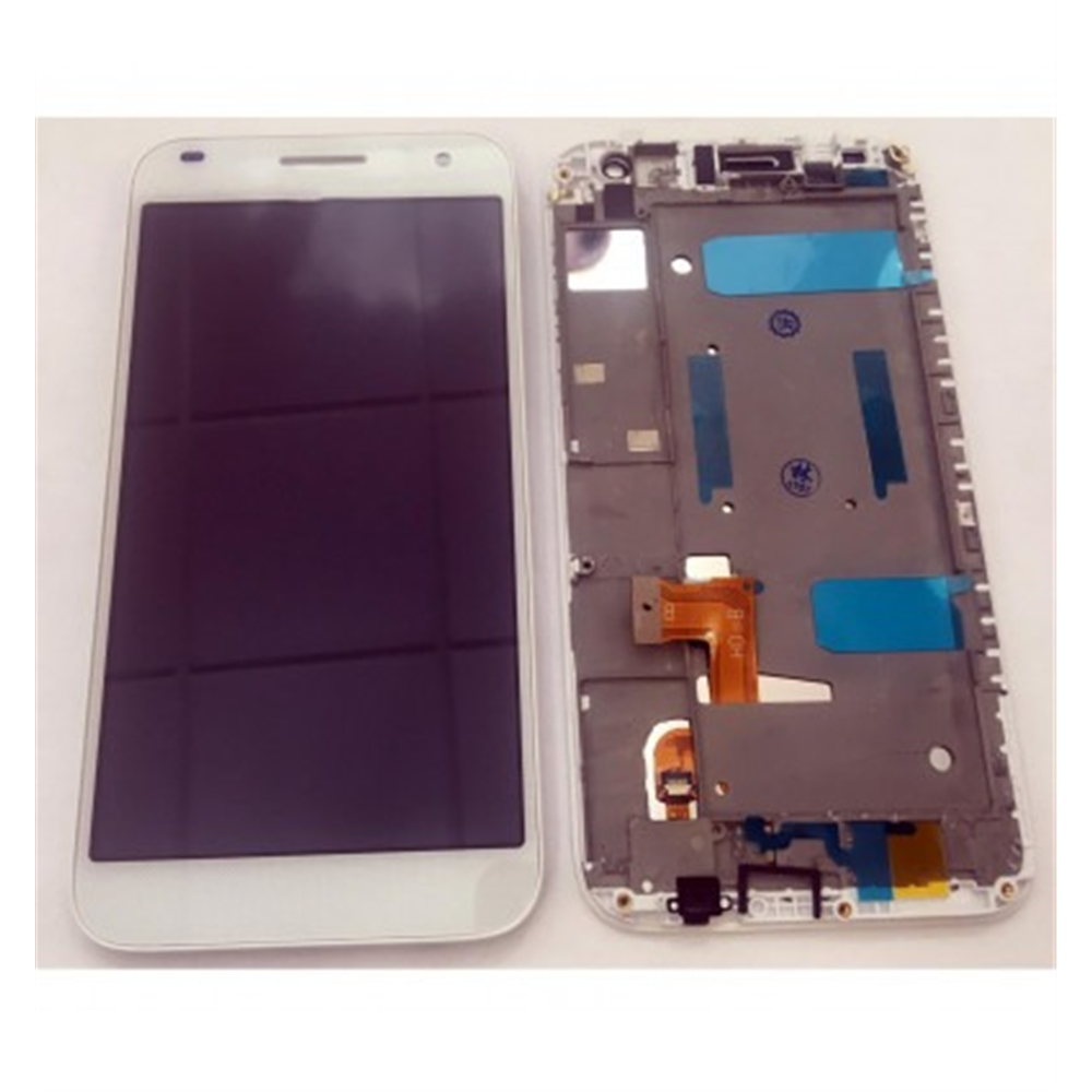 Huawei Ascend G7 c199 G7L01 G7L03 G7-L01 G7-L03 pantalla lcd + tactil blanco + marco premium