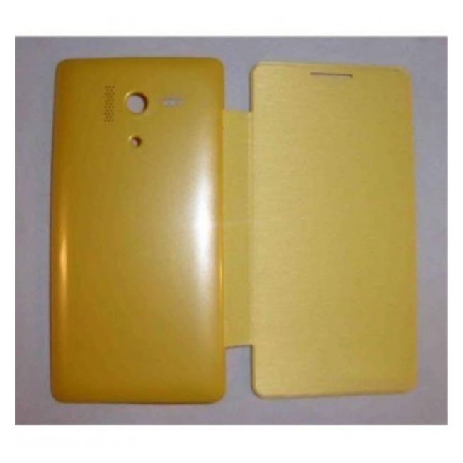 Huawei Ascend Honor Outdoor 3 Flip cover amarillo