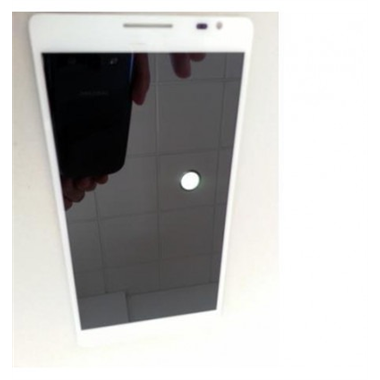 Huawei Ascend Mate Pantalla LCD + Táctil blanco premium
