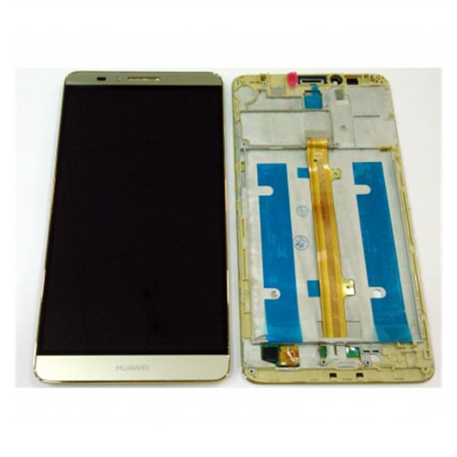 Huawei Ascend Mate 7 pantalla lcd + táctil dorado + marco premium