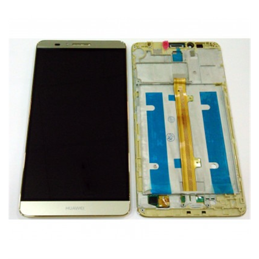 Huawei Ascend Mate 7 pantalla lcd + táctil dorado + marco premium