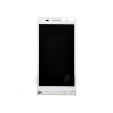 Huawei Ascend P6 pantalla lcd + táctil blanco + marco premium