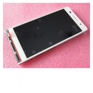 Huawei Ascend P6 pantalla lcd + táctil rosa + marco premium