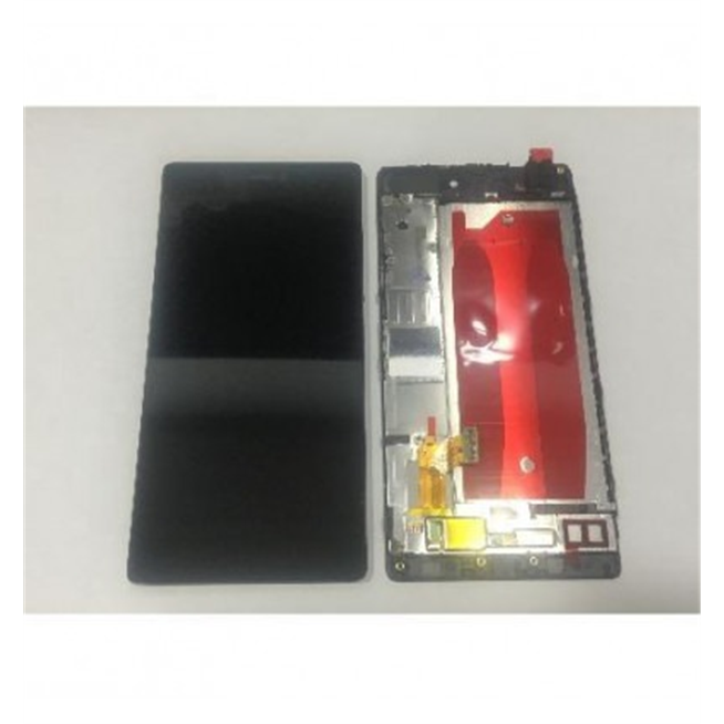 Huawei Ascend P8 pantalla lcd + táctil negro premium + marco