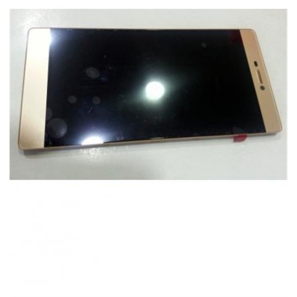 Huawei Ascend P8 pantalla lcd + táctil dorado premium + marco