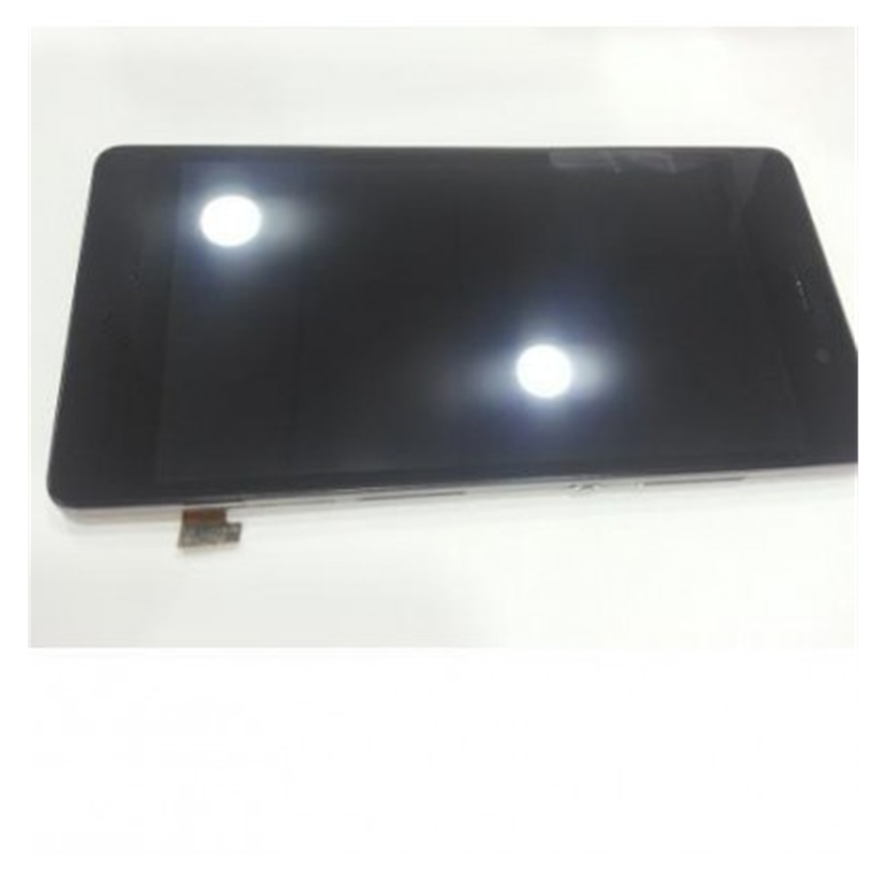 Huawei Ascend P8 lite ALE-L21 ALEL21 pantalla lcd + táctil negro premium + marco