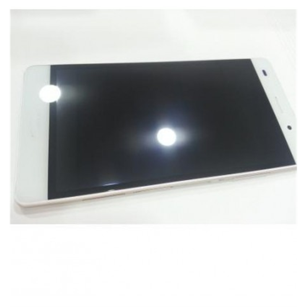 Huawei Ascend P8 lite ALE-L21 ALEL21 pantalla lcd + táctil blanco + marco premium