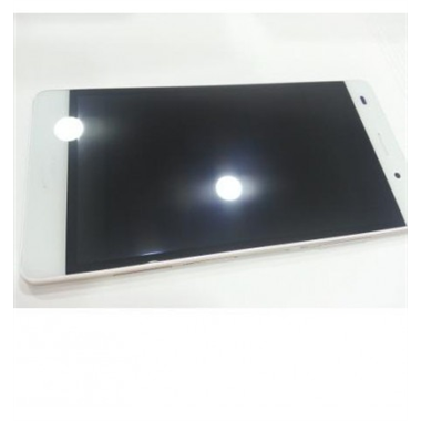 Huawei Ascend P8 lite ALE-L21 ALEL21 pantalla lcd + táctil blanco + marco premium
