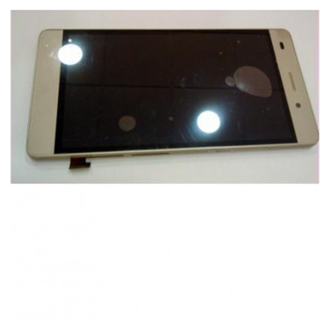 Huawei Ascend P8 lite ALE-L21 ALEL21 pantalla lcd + táctil dorado + marco premium