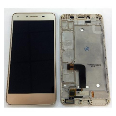Huawei Ascend Y5 II CUN-L01, Honor 5A 5 pantalla lcd + tactil dorado + marco premium"