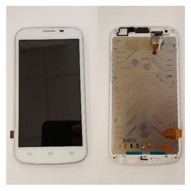 Huawei Ascend Y600 pantalla lcd + táctil blanco + marco premium