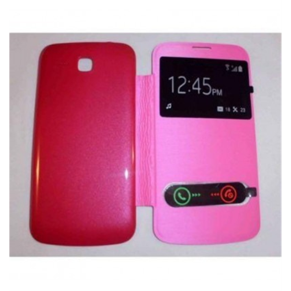 Funda Inteligente S-VIEW Cover Rosa Huawei Ascend Y600
