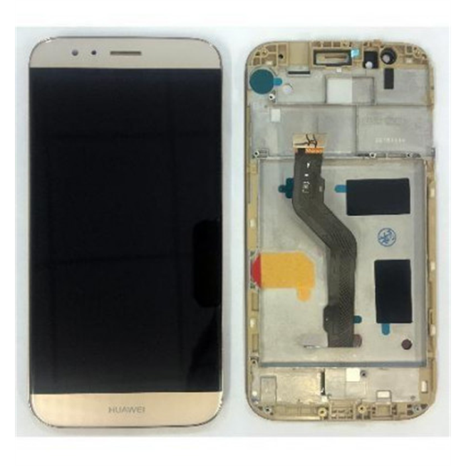 Huawei G8 GX8 RIO-L01 RIO-L02 Maimang 4 D199 pantalla lcd + tactil dorado + marco premium