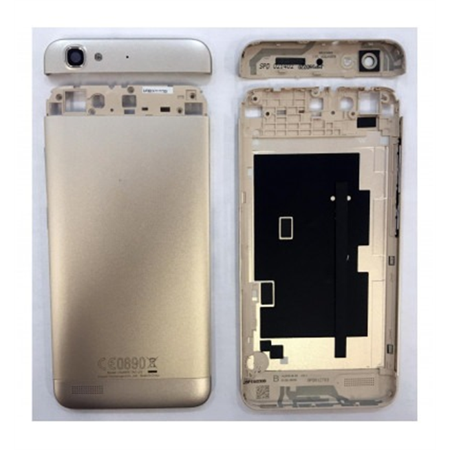 Huawei GR3 tapa trasera dorada