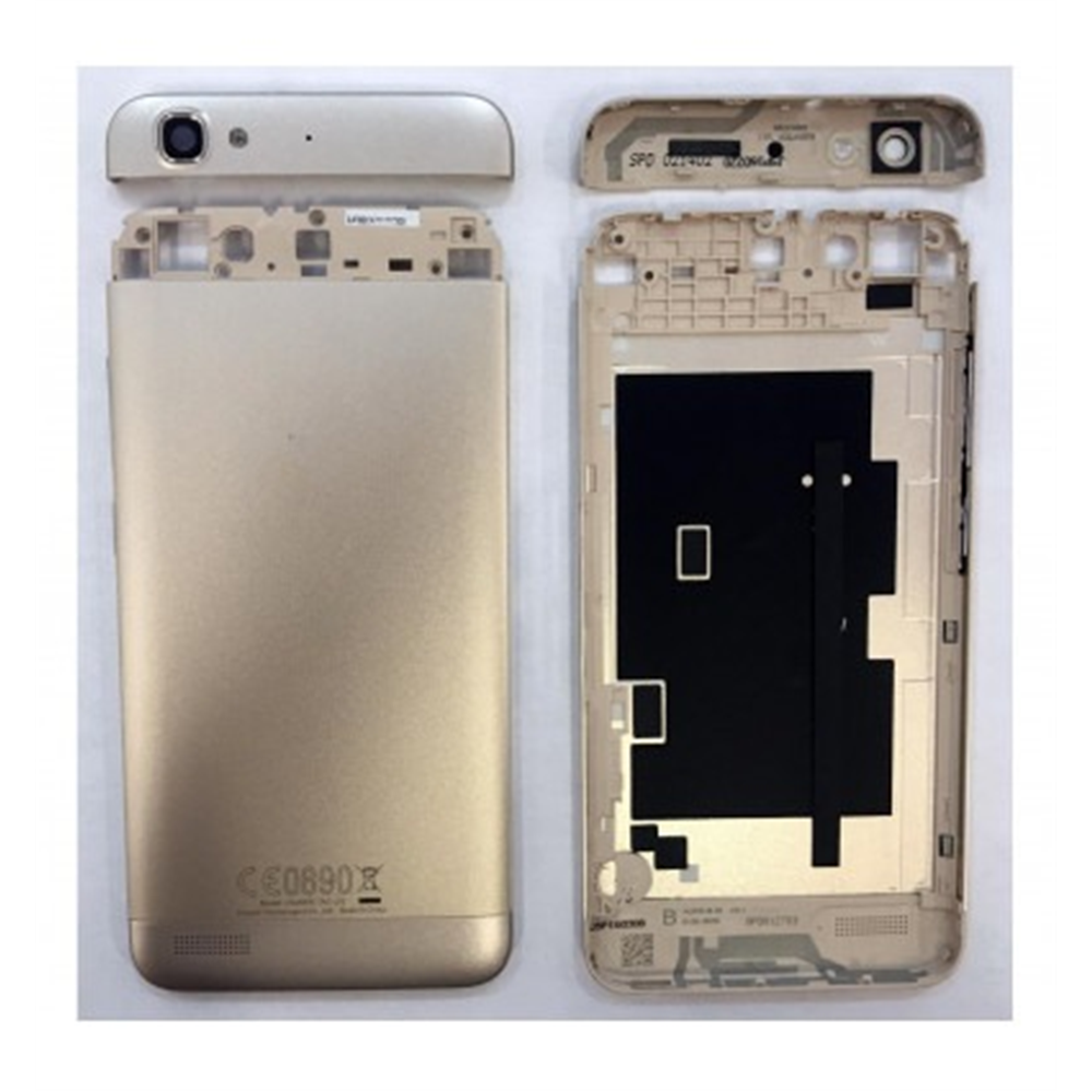 Huawei GR3 tapa trasera dorada