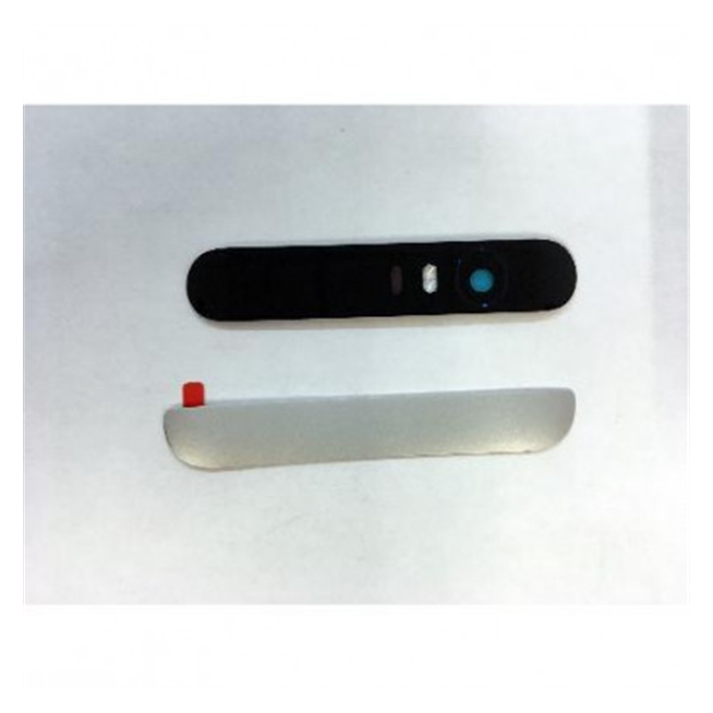 Huawei Google Nexus 6P embellecedor superior e inferior plata premium