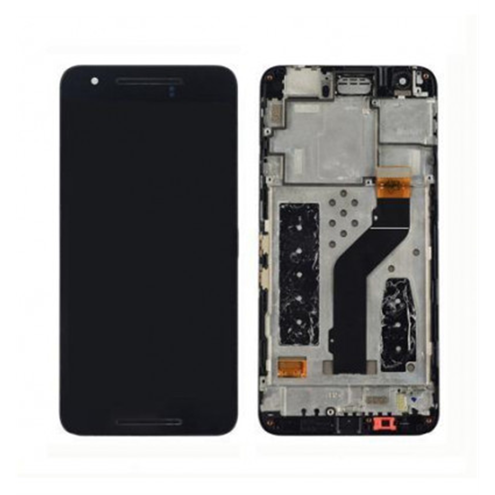 Huawei Google Nexus 6P pantalla lcd + táctil negro + marco premium
