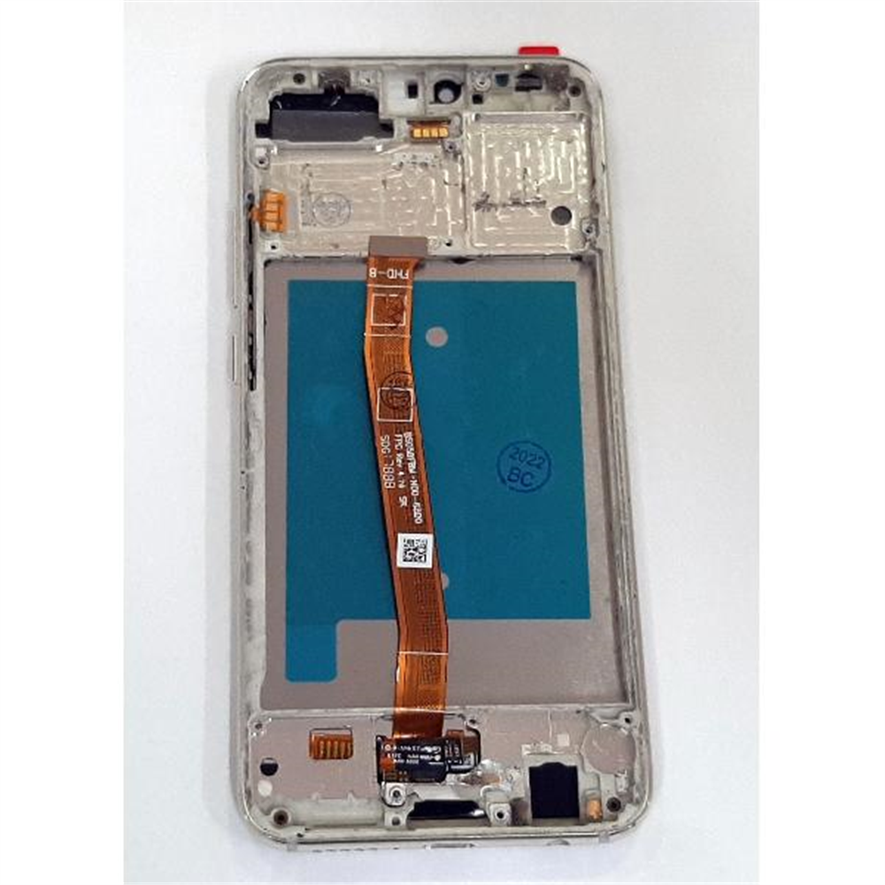 Pantalla lcd para Huawei Honor 10 COL-L29 mas tactil negro mas marco plata compatible